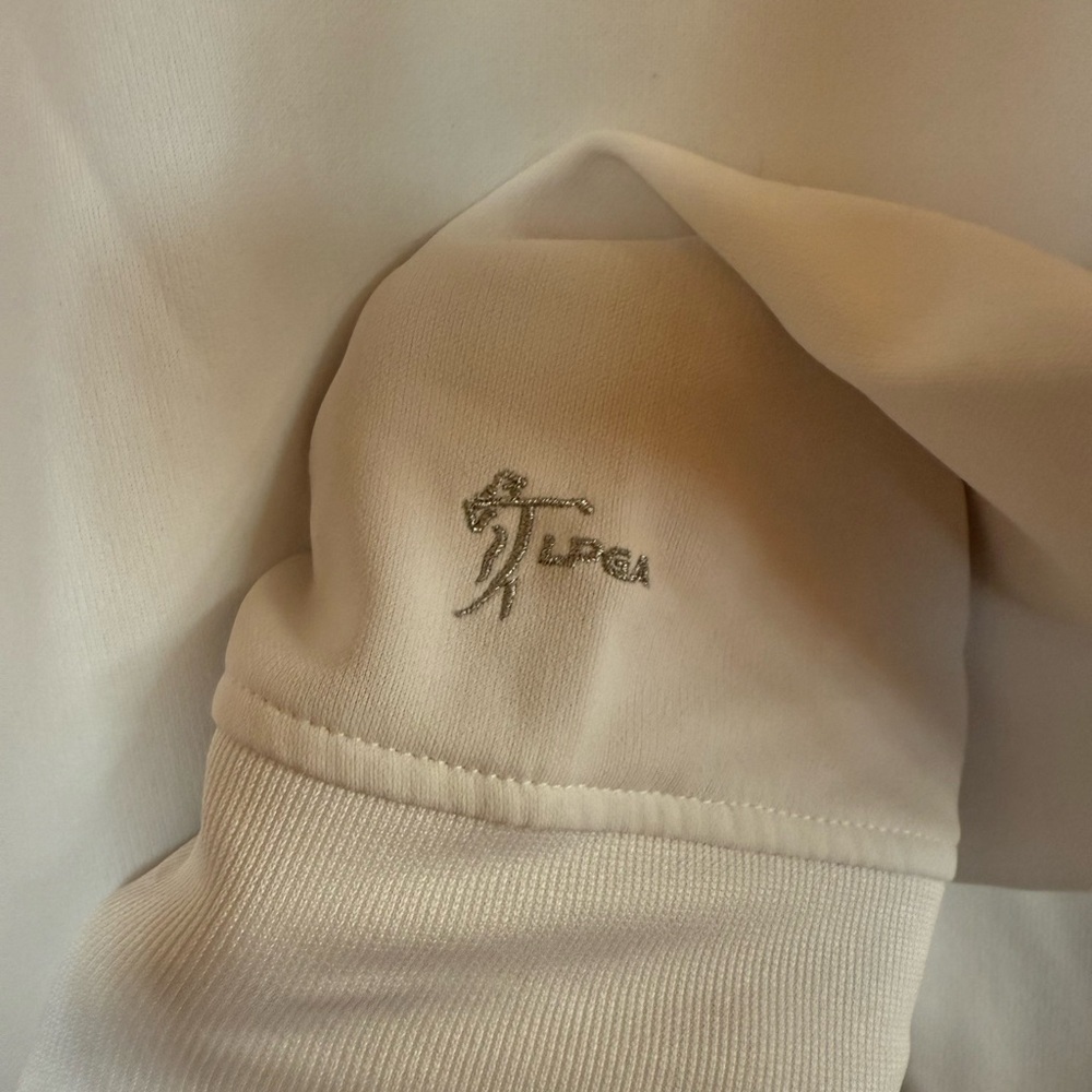 LGPA Long sleeve 1/4 zipper top Sz.L - Picture 5 of 9